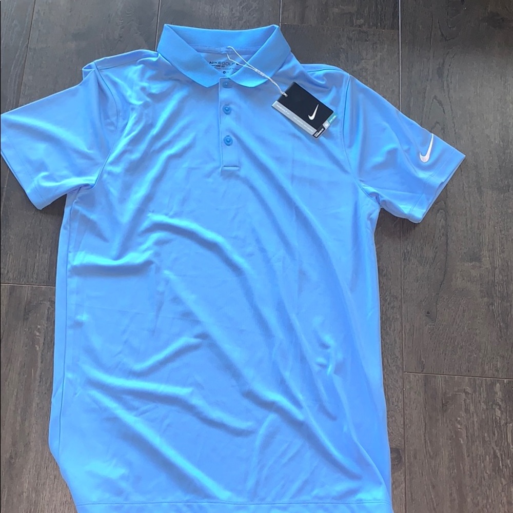 NWT light blue Nike shirt